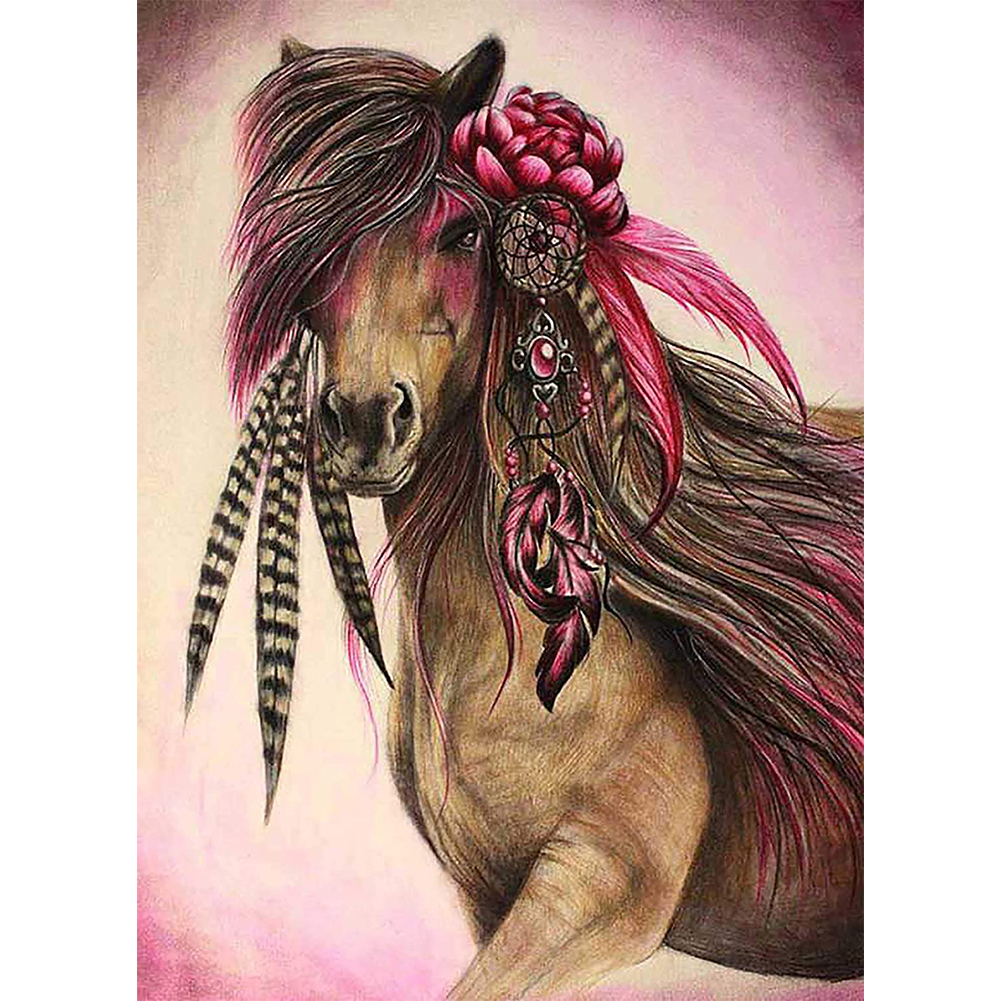 Psychedelic Horse - Round Drill Diamond Painting - 30*40CM, Round diamond 30*40cm, 501 Original
Psychedelic Horse - Round Drill Diamond Painting - 30*40CM, Round diamond 30*40cm, 501 Original