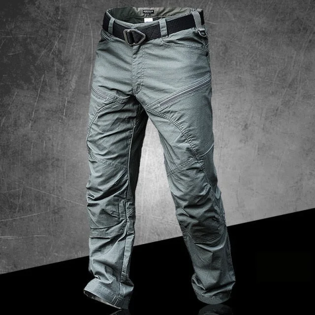 Aonga  Summer Cargo Pants Men Khaki Black Camouflage Army Tactical Military Work Casual Trousers Jogger Sweatpants Streetwear