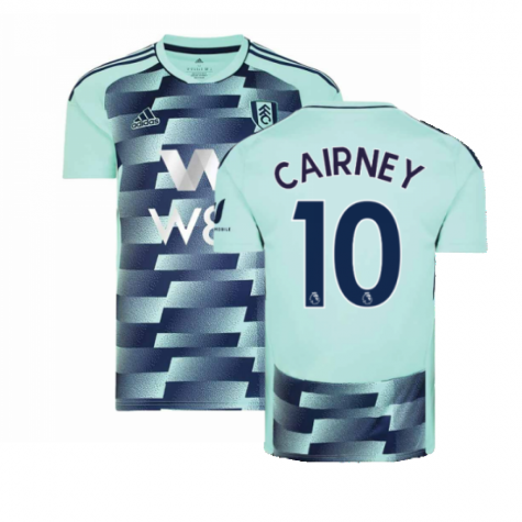 Fulham Tom Cairney 10 Away Shirt Kit 2022-2023