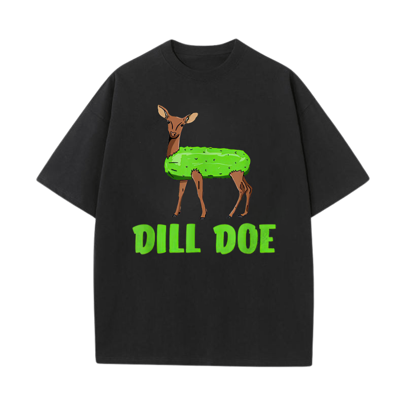 Dill Doe Printed Unisex Oversized T-shirt - Devcarry
