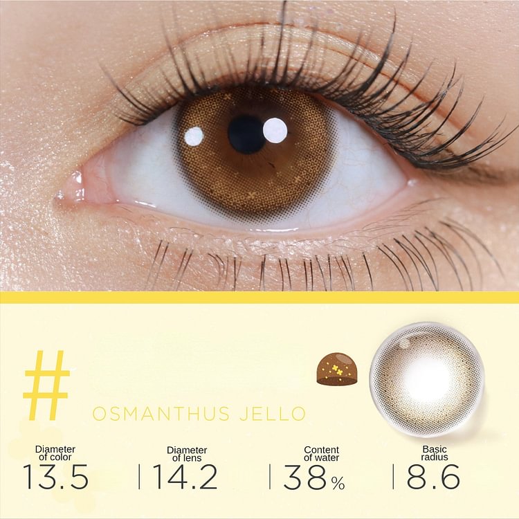 Sweet Heart Contact Lenses Half Year One Pair ME36