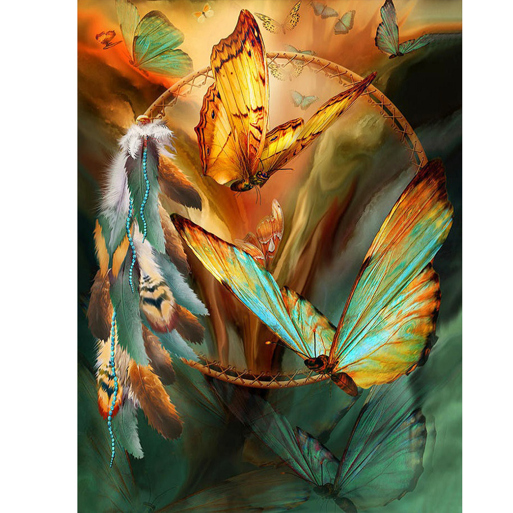 (Multi-Size) Butterfly Dreamcatcher - Round/Square Drill Diamond Painting - 30*40CM, Square diamond 30*40cm, 501 Original
(Multi-Size) Butterfly Dreamcatcher - Round/Square Drill Diamond Painting - 30*40CM, Square diamond 30*40cm, 501 Original