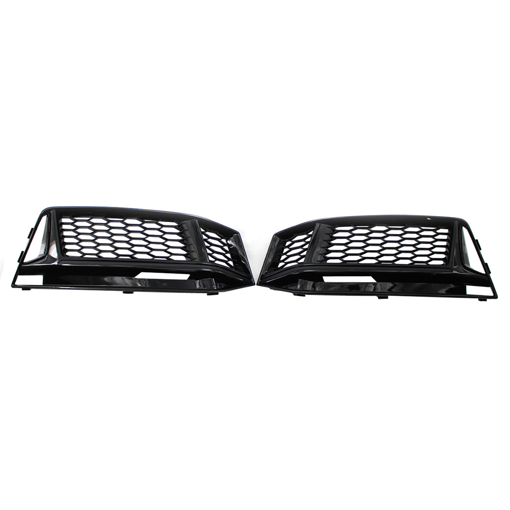 Honeycomb Front Fog Light Grille for AUDI S4 A4 B9 S-Line 16-18 Gloss Black, 501 Original
Honeycomb Front Fog Light Grille for AUDI S4 A4 B9 S-Line 16-18 Gloss Black, 501 Original