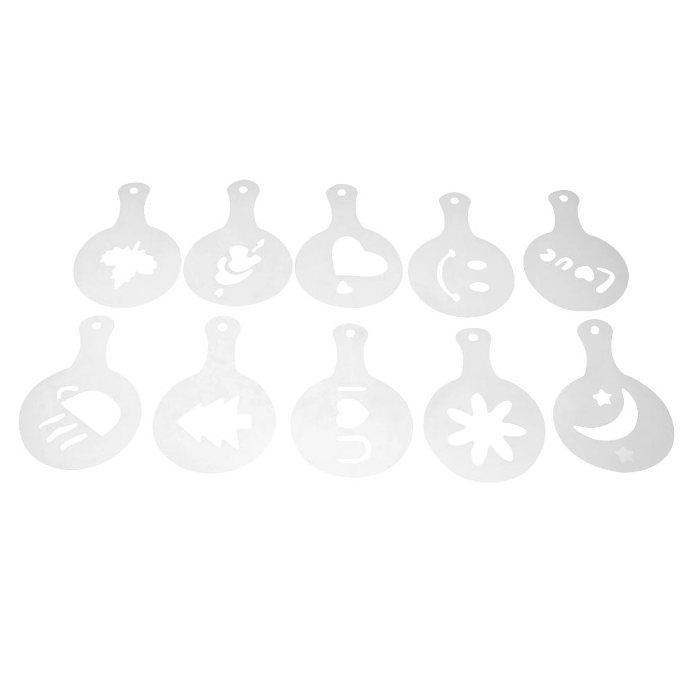 16Pcs Plastic Coffee Milk Gift Stencil Template Mold Coffee Decorative Tool, 501 Original
16Pcs Plastic Coffee Milk Gift Stencil Template Mold Coffee Decorative Tool, 501 Original