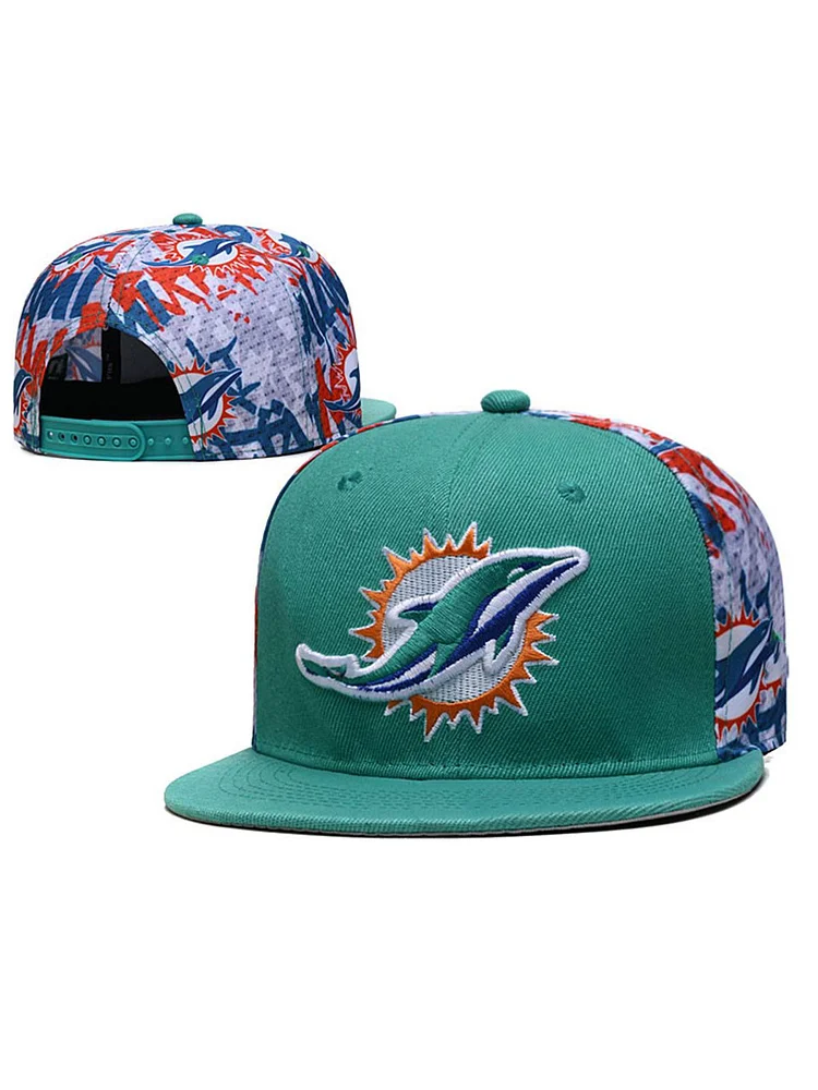 Miami Dolphins  Rugby Embroidered Cap
