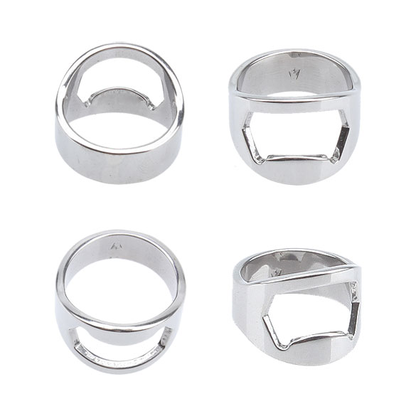 Creative Stainless Steel Beer Openers Finger Ring Bottle Opener Bar Tools, 501 Original
Creative Stainless Steel Beer Openers Finger Ring Bottle Opener Bar Tools, 501 Original