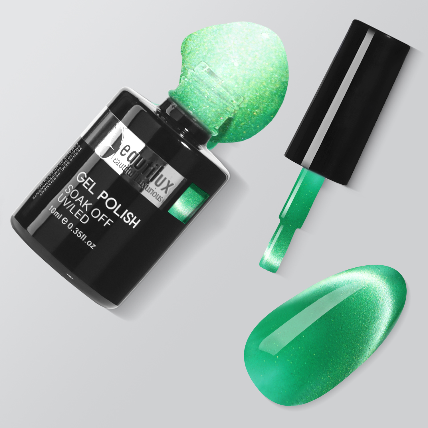 HEMA& TPO Free Cat's Eye Nail Gel Polish Color 10ml-BUSH