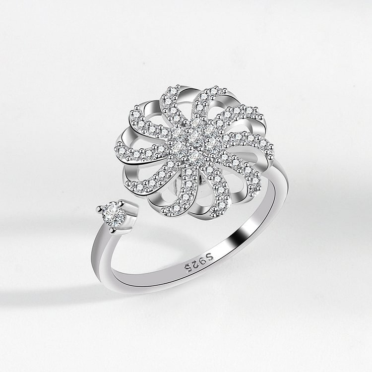Anxiety Relief Adjustable Opening Ring