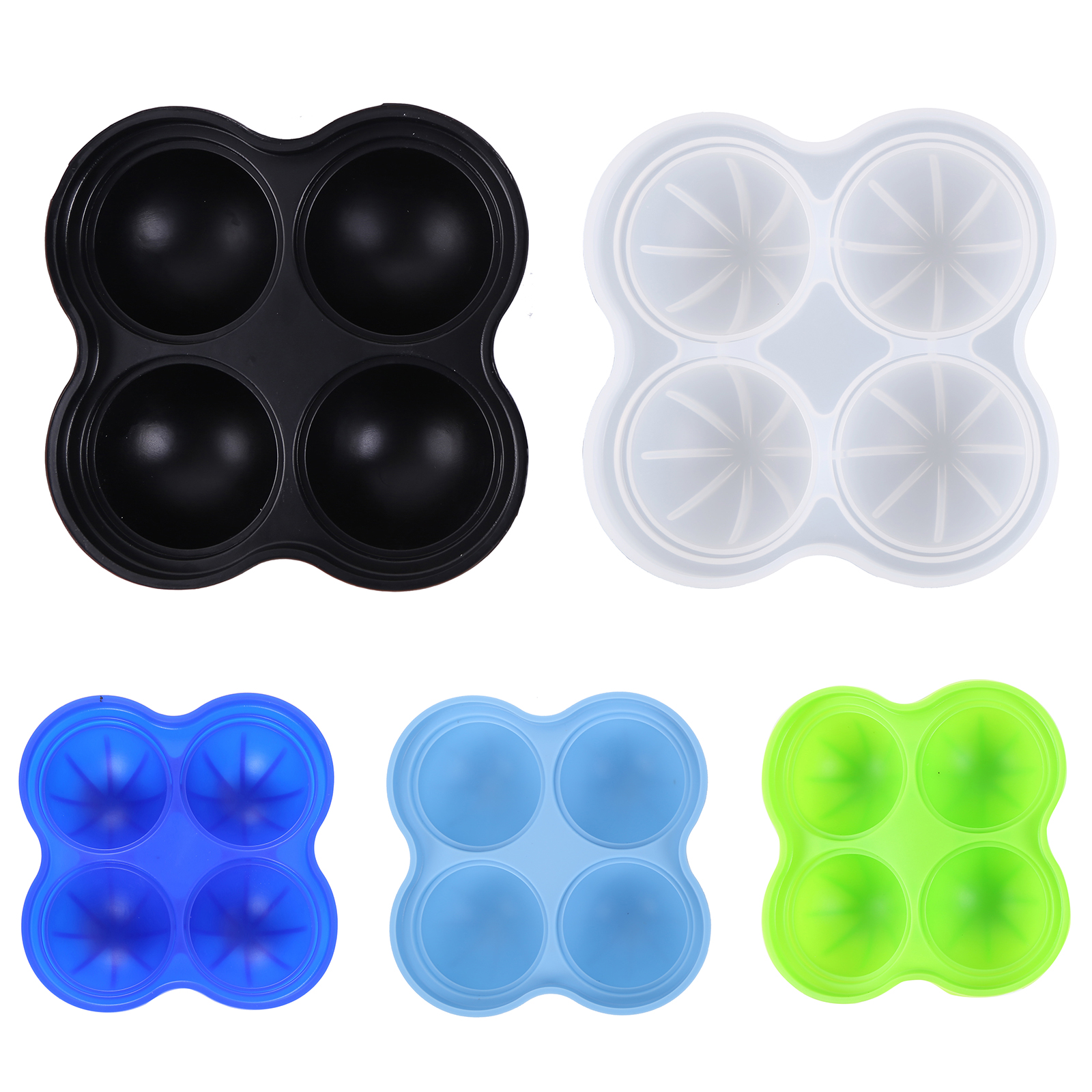 Ice Cube Trays, Silicone Sphere Ice Ball Maker, Safe Ice Molds with Lids, Black, 501 Original
Ice Cube Trays, Silicone Sphere Ice Ball Maker, Safe Ice Molds with Lids, Black, 501 Original