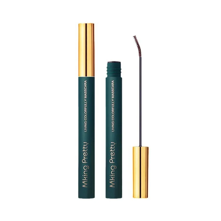 Berry-colored curling super-long lasting non-smudging waterproof mascara