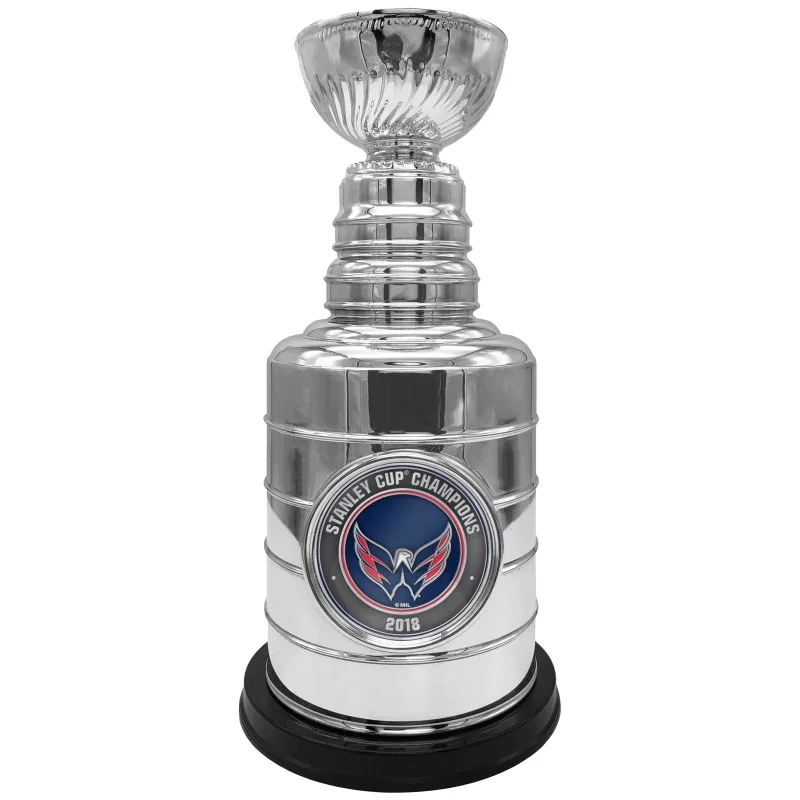 Washington Capitals NHL  Stanley Cup Champions Resin Replica Trophy 9.8 Inches
