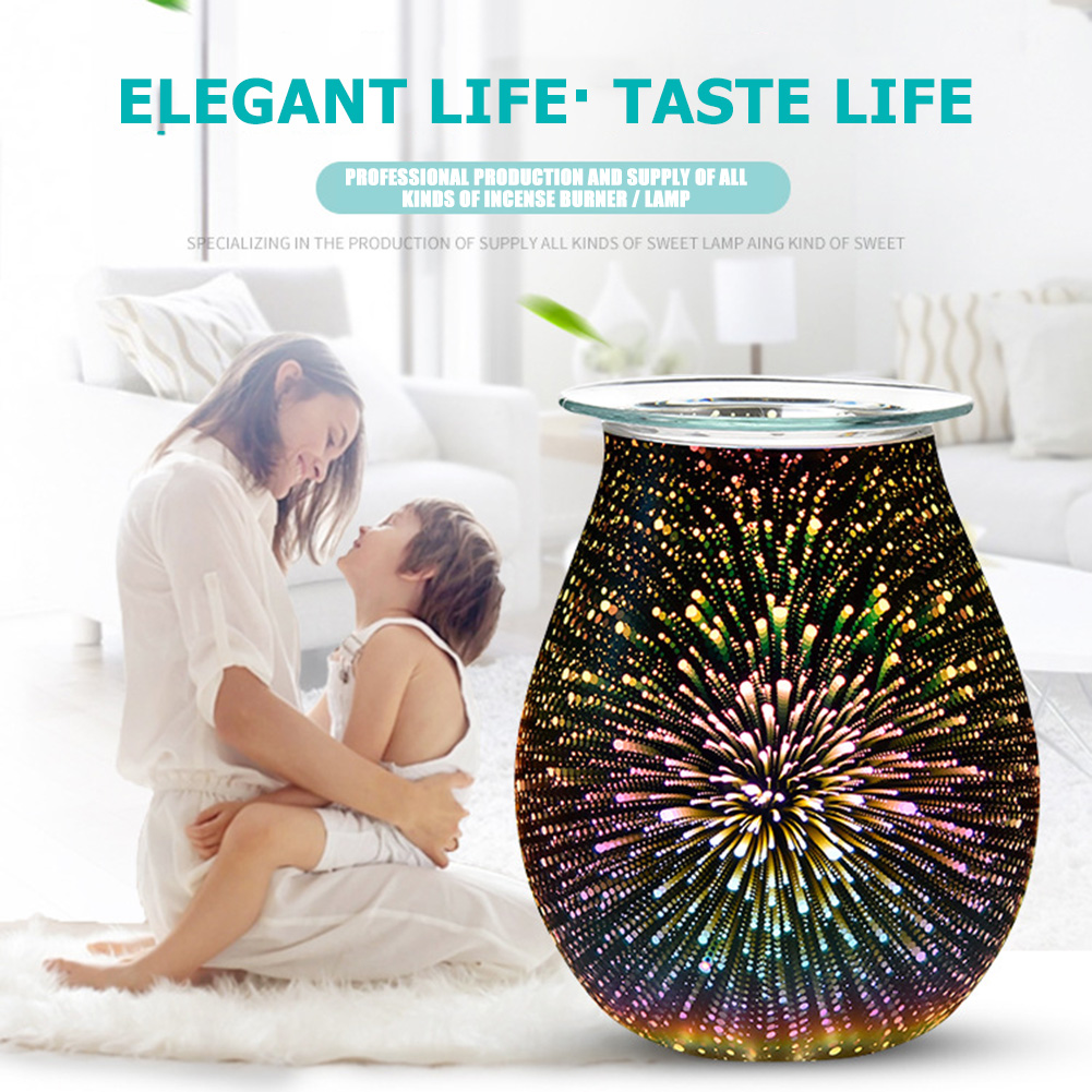 Car Night Lamp 3D Glass Electric Aroma Diffuser Fireworks Pattern Diffuser, 501 Original
Car Night Lamp 3D Glass Electric Aroma Diffuser Fireworks Pattern Diffuser, 501 Original