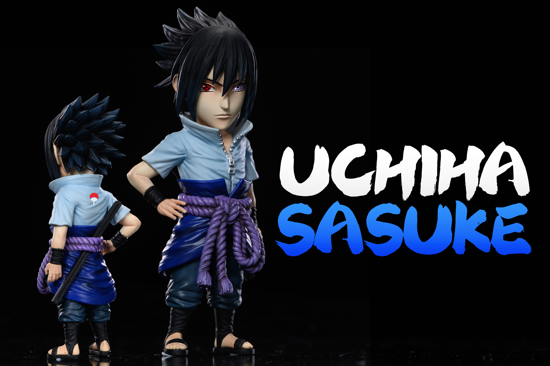 Rinnegan Sasuke Uchiha - Naruto Resin Statue - LeaGue Studios