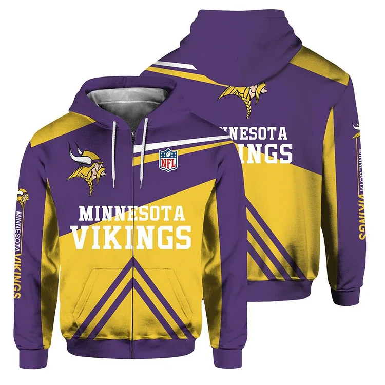 Minnesota Vikings Limited Edition Zip-Up Hoodie