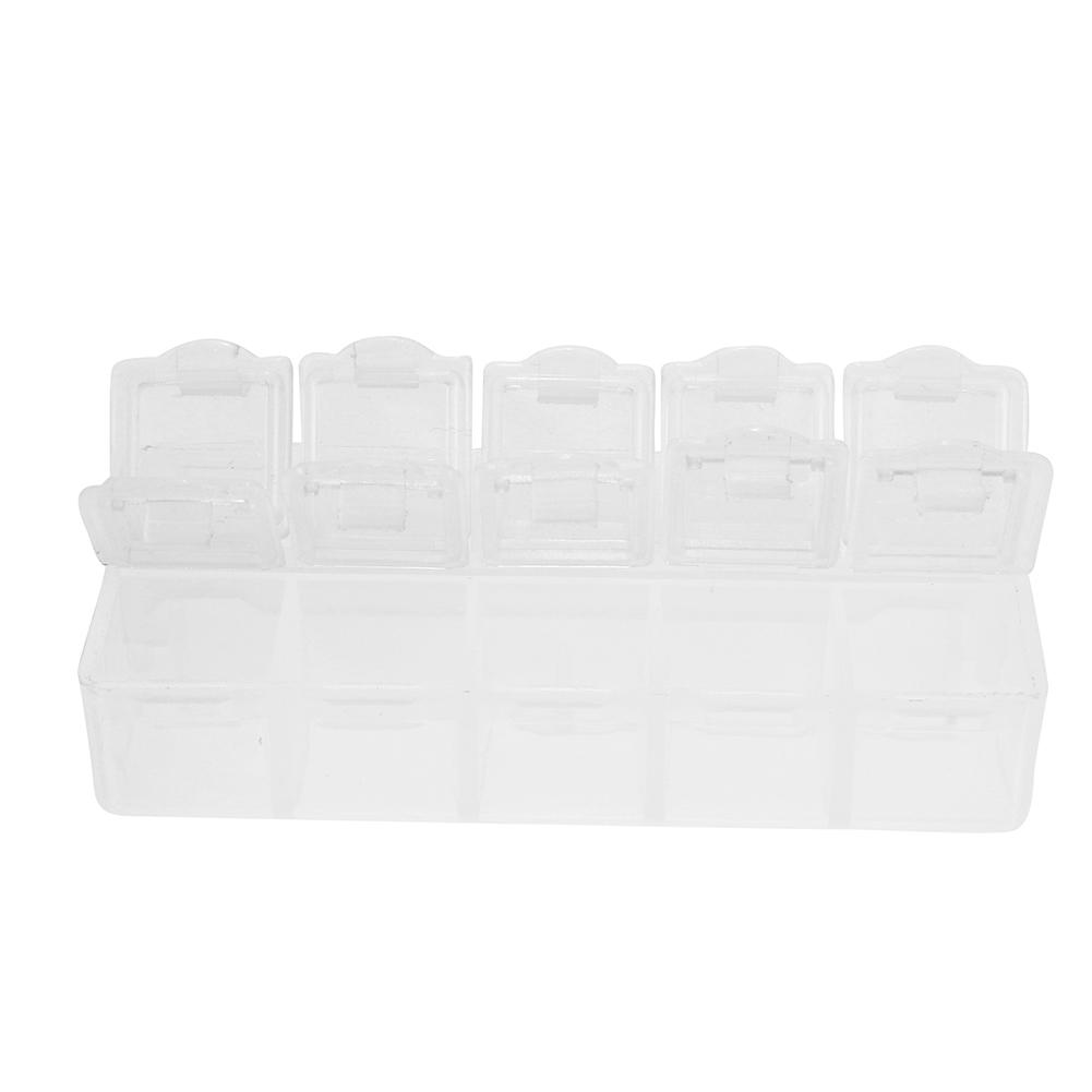2Row 10Grid Portable Plastic Square Box Holder Storage Container Case, White, 501 Original
2Row 10Grid Portable Plastic Square Box Holder Storage Container Case, White, 501 Original