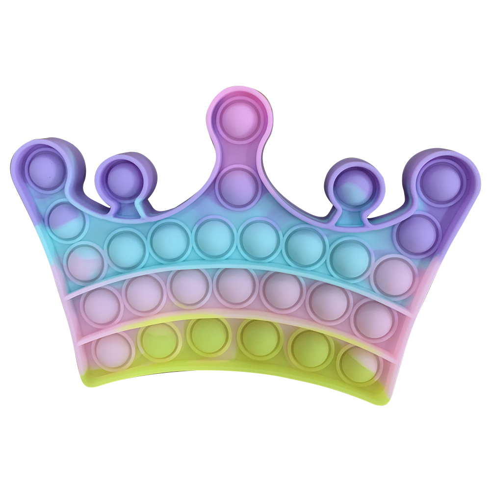Crown Push Bubble Fidget Squeezing Toy Sensory Stress Relieve Relaxing Toys, 501 Original
Crown Push Bubble Fidget Squeezing Toy Sensory Stress Relieve Relaxing Toys, 501 Original