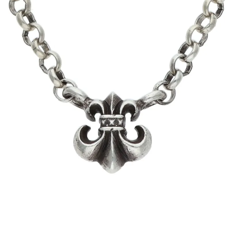Chrome Hearts BSフレア クロス ネックレス Chrome Hearts クロムハーツ サークルクロス ツインクロスネックレス