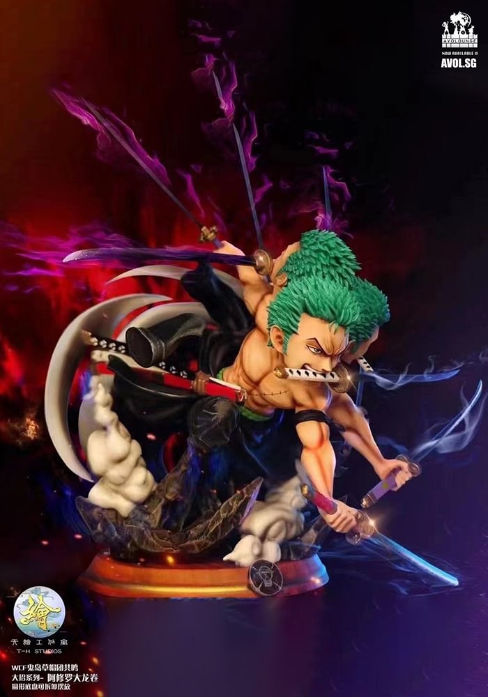 WCF Scale Roronoa Zoro ONE PIECE Resin Statue T H Studios Pre Order