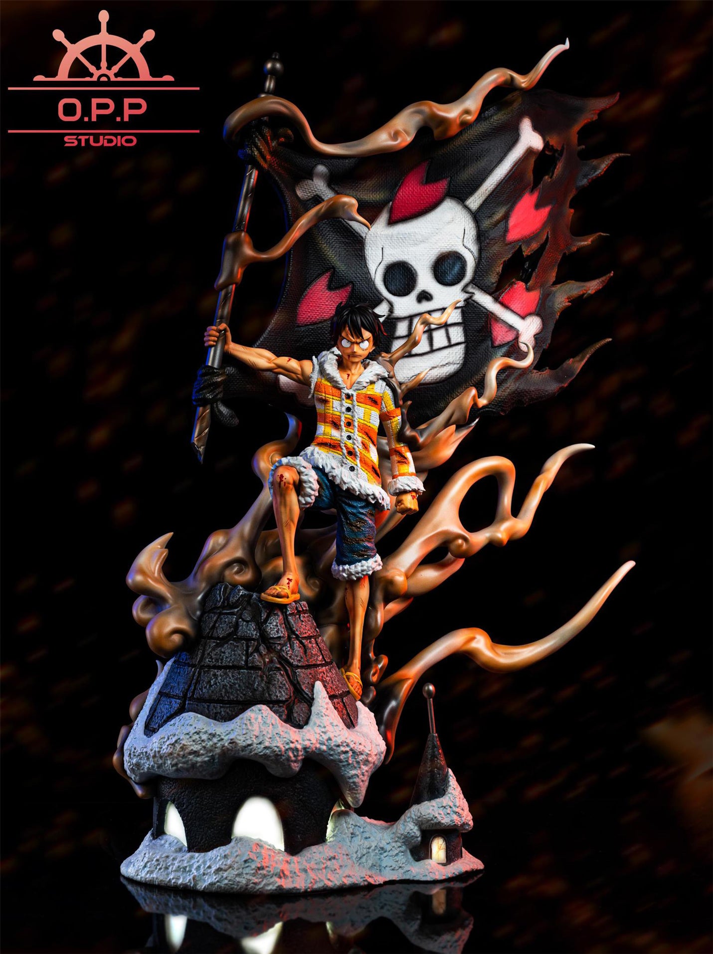 POP MAX Scale Monkey D Luffy with LED - ONE PIECE Resin Statue - LX-Studios  [In Stock]