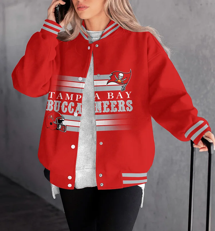 Tampa Bay Buccaneers Women Limited Edition Full-Snap Casual Jacket