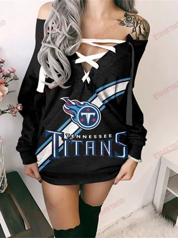Tennessee Titans Limited Edition Lace-up Sweatshirt