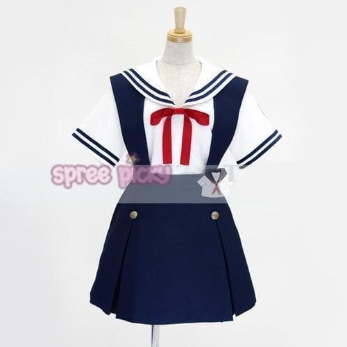 S-2XL Clannad Two Pieces Uniform Cosplay Costume SP167355