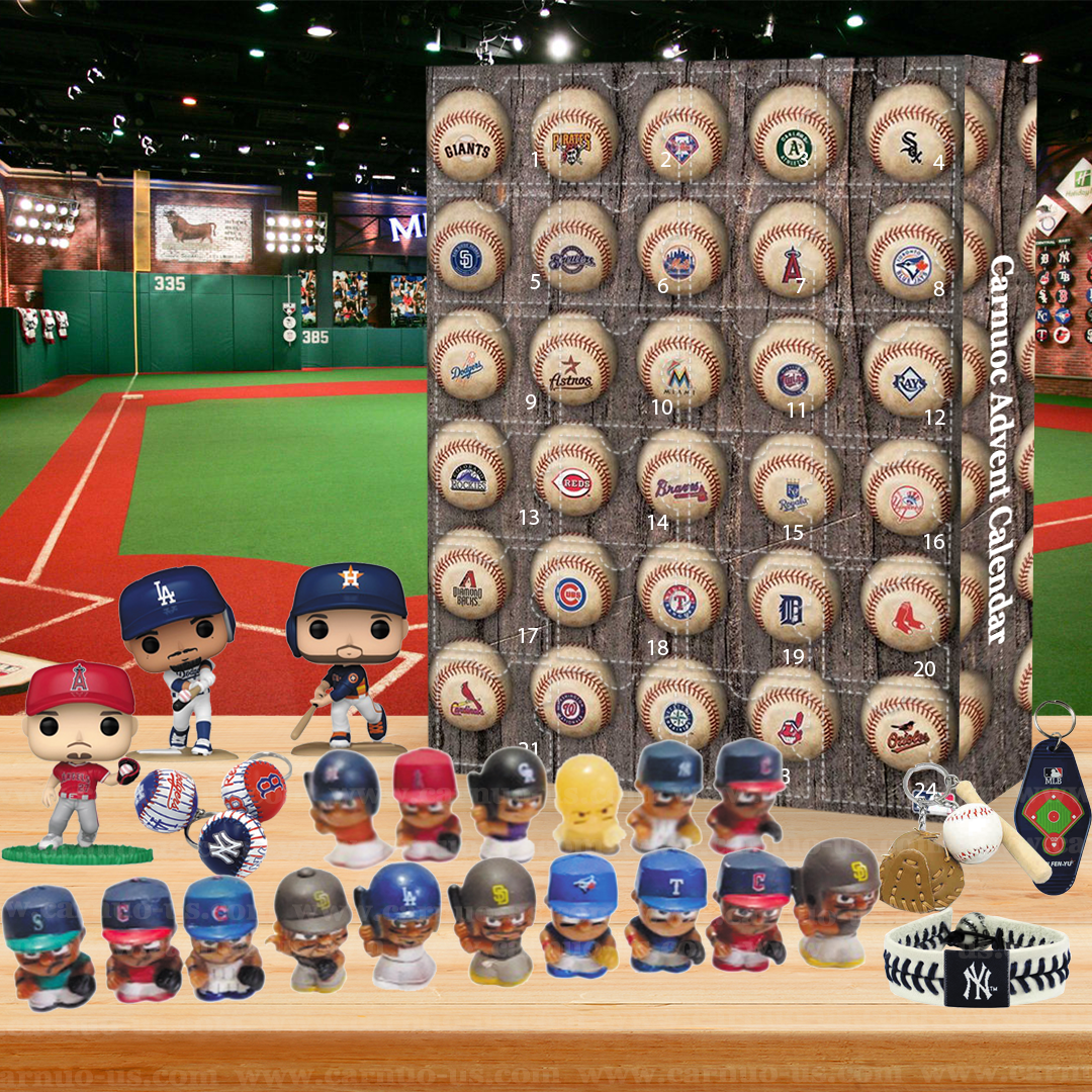 MLB 2024 Advent calendar The One With 24 Little Doors