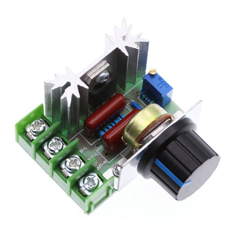 High Power Thyristor Dimming Speed 2000w 220V thyristor dimmer SCR electronic voltage temperature control Regulator 4