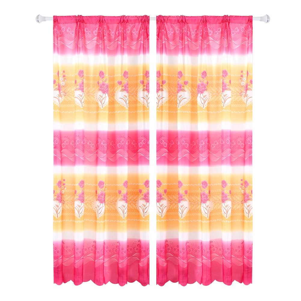 Plain Horizontal Strip Rose Printing Window Blinds Blackout Curtains (Red, 501 Original
Plain Horizontal Strip Rose Printing Window Blinds Blackout Curtains (Red, 501 Original