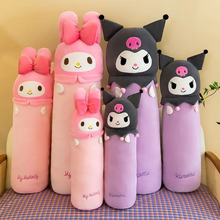 Cute Kuromi Melody Long Pillow Plush Toy