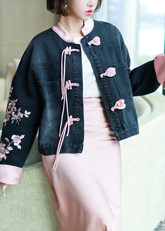 Satın alın (SU)Women's Fashion Casual Coat Long Sleeve Pocket Button
