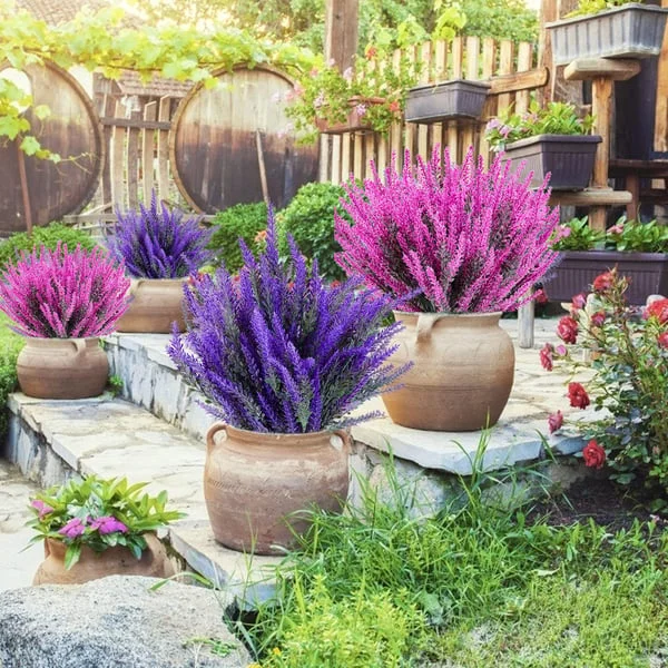 🌸HOT SALE - 49% OFF OFF-Outdoor Artificial Lavender Flowers💐