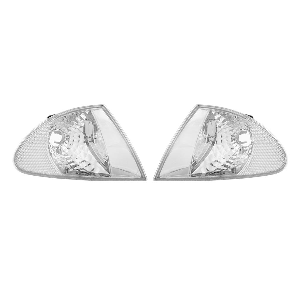 1 Pair Clear Lens Parking Signal Indicator Corner Lights for 3 Series E46, 501 Original
1 Pair Clear Lens Parking Signal Indicator Corner Lights for 3 Series E46, 501 Original