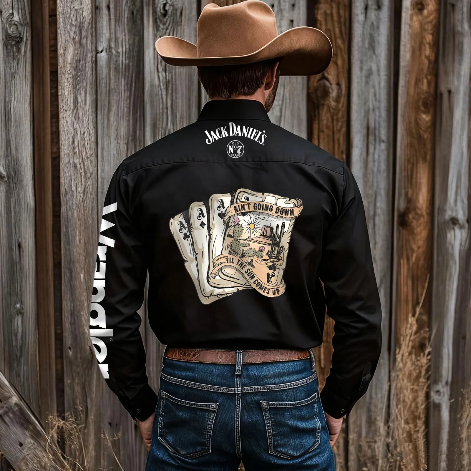 Western-Inspired Long Sleeve Shirt