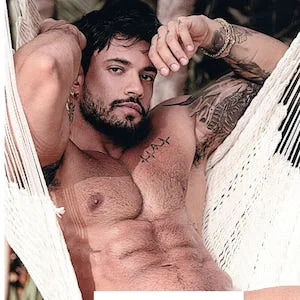 pornhint Pornhint Nude Handsome Muscular Male Bodybuilder Gay Interest LGBTQ Photo Photograph Reprint #231