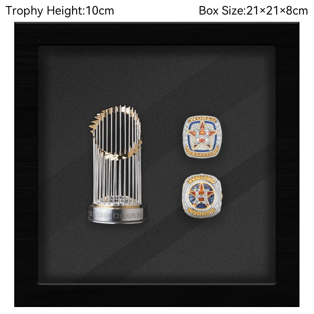 Houston Astros MLB Trophy And Ring Box