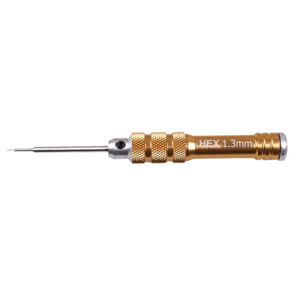 HSS Gold Handle Hex Screwdriver Tool Set for Drone Repair Tools, 1.3mm, 501 Original
HSS Gold Handle Hex Screwdriver Tool Set for Drone Repair Tools, 1.3mm, 501 Original
