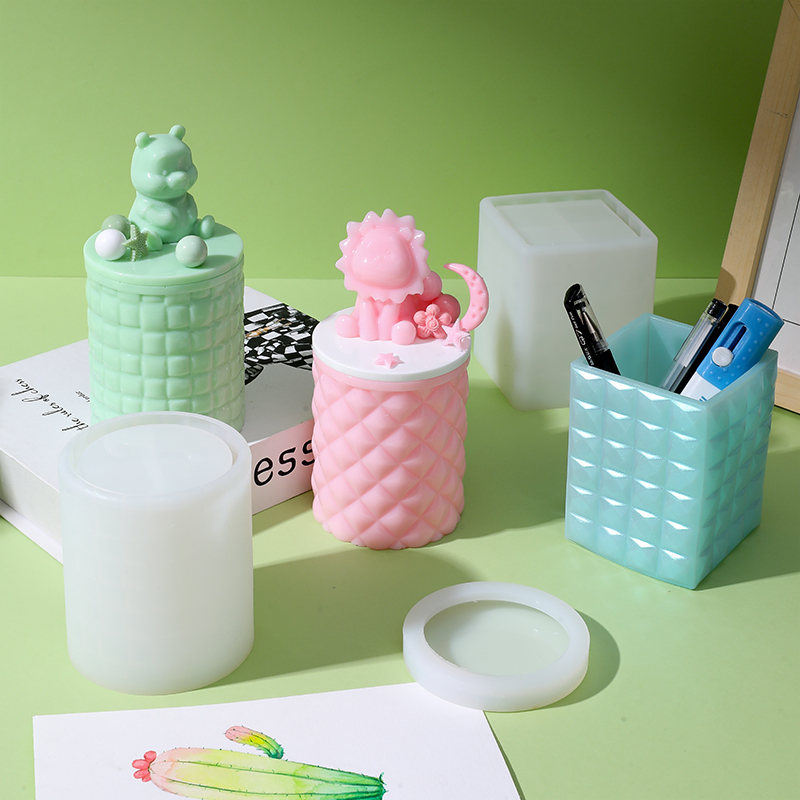 DIY Pen Holder Resin Molds Set 5 Styles Available CrazyMold.