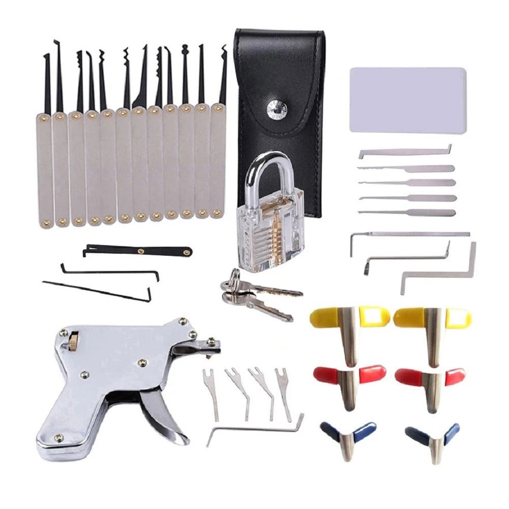 37Pcs Powerful Locksmith s Tools Kit Combination Lock Pick Hook and Lock Pi, 501 Original
37Pcs Powerful Locksmith s Tools Kit Combination Lock Pick Hook and Lock Pi, 501 Original