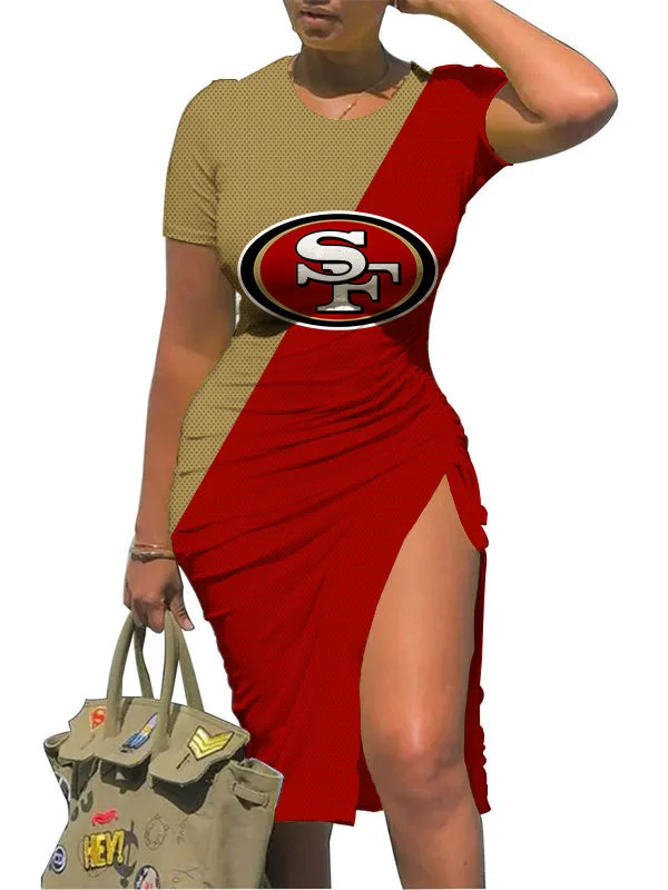 San Francisco 49ers
Women's Slit Bodycon Dress