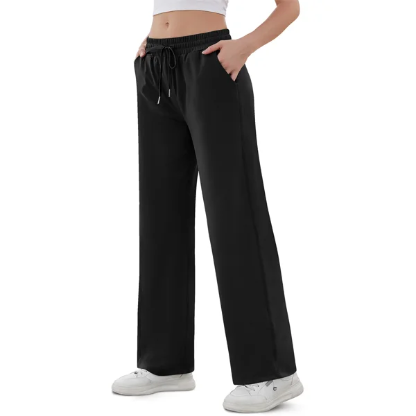 TARSE Women's Straight Leg Sweatpants High Wasited Lounge Athletic Pants 177