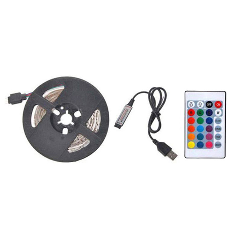 5V SMD 5050 USB LED Strip Light Remote TV Background RGB Flexible Tape Lamp, 4m, 501 Original
5V SMD 5050 USB LED Strip Light Remote TV Background RGB Flexible Tape Lamp, 4m, 501 Original