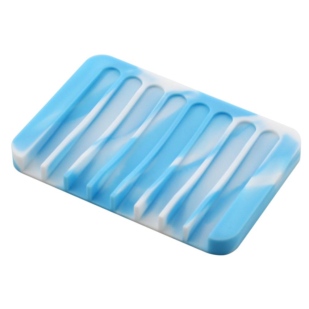 Bathroom Silicone Soap Dish Anti Slip Soapbox Plate Soap Storage Holder, Sky blue, 501 Original
Bathroom Silicone Soap Dish Anti Slip Soapbox Plate Soap Storage Holder, Sky blue, 501 Original