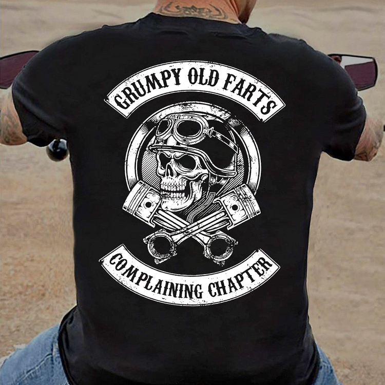 Grumpy Old Fart Complaining Chapter T-shirt