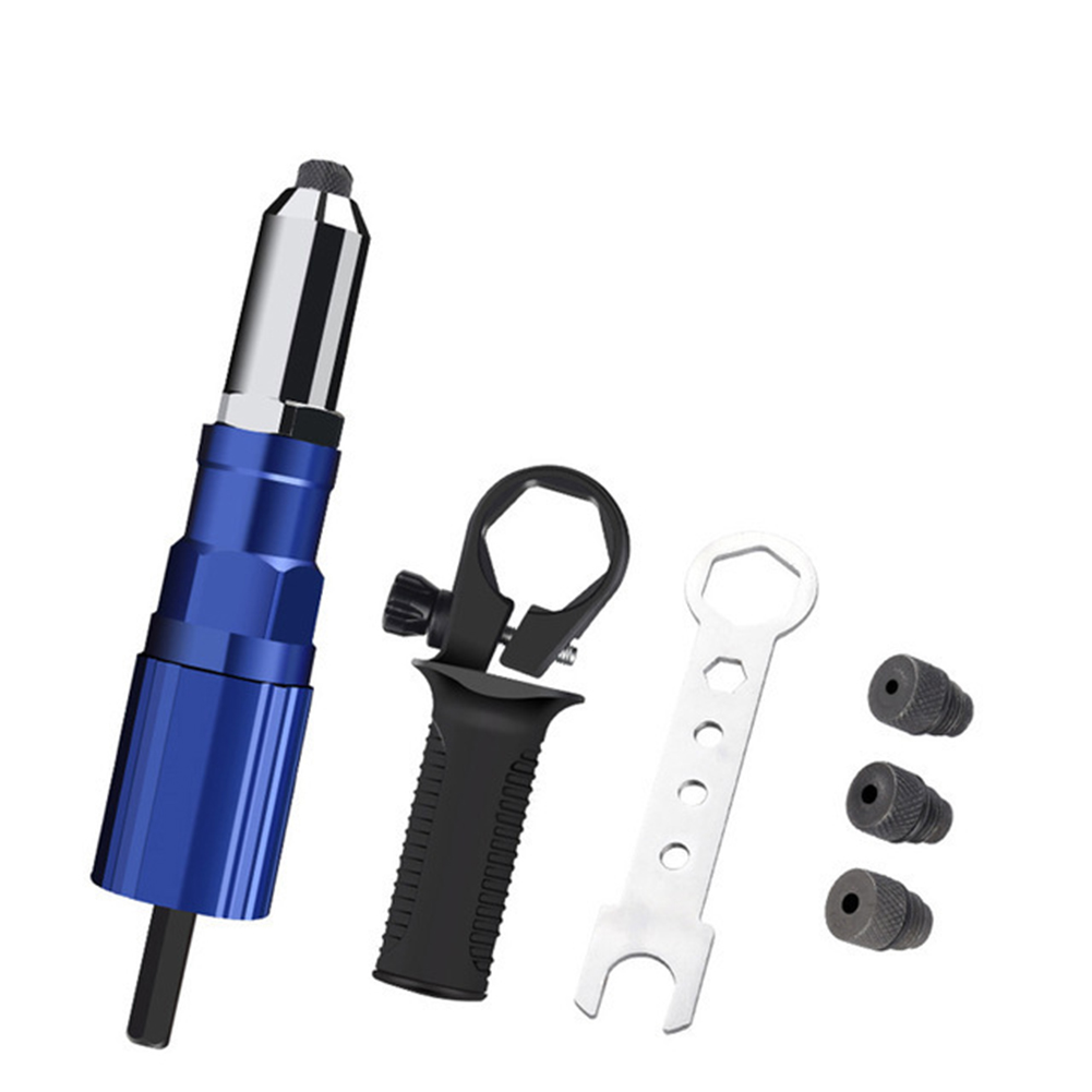 Electric Rivet Gun 2.4mm-4.8mm Rivet Nut Gun Drill Adapter Insert Nut Tool, 501 Original
Electric Rivet Gun 2.4mm-4.8mm Rivet Nut Gun Drill Adapter Insert Nut Tool, 501 Original