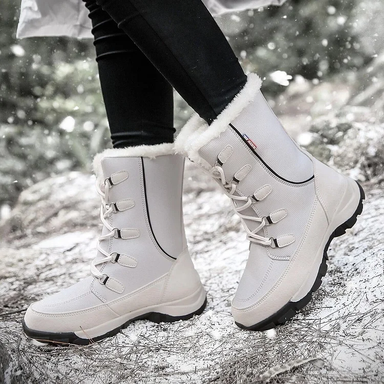 Women Waterproof Non-slip Orthopedic Snow Boots Radinnoo.com
