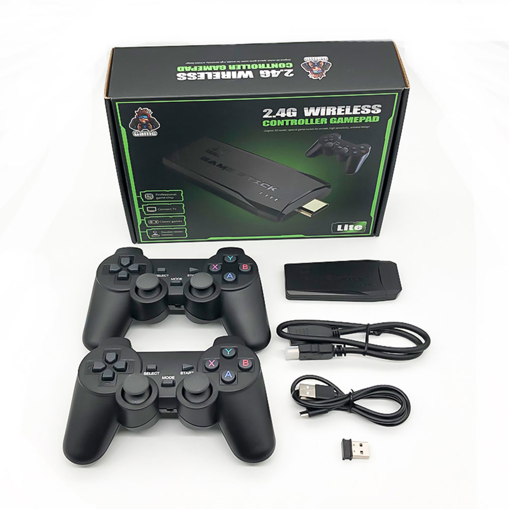 Mini TV Video Game Console Wireless Controllers 4K HDMI-Compatible Output, 64g, 501 Original
Mini TV Video Game Console Wireless Controllers 4K HDMI-Compatible Output, 64g, 501 Original