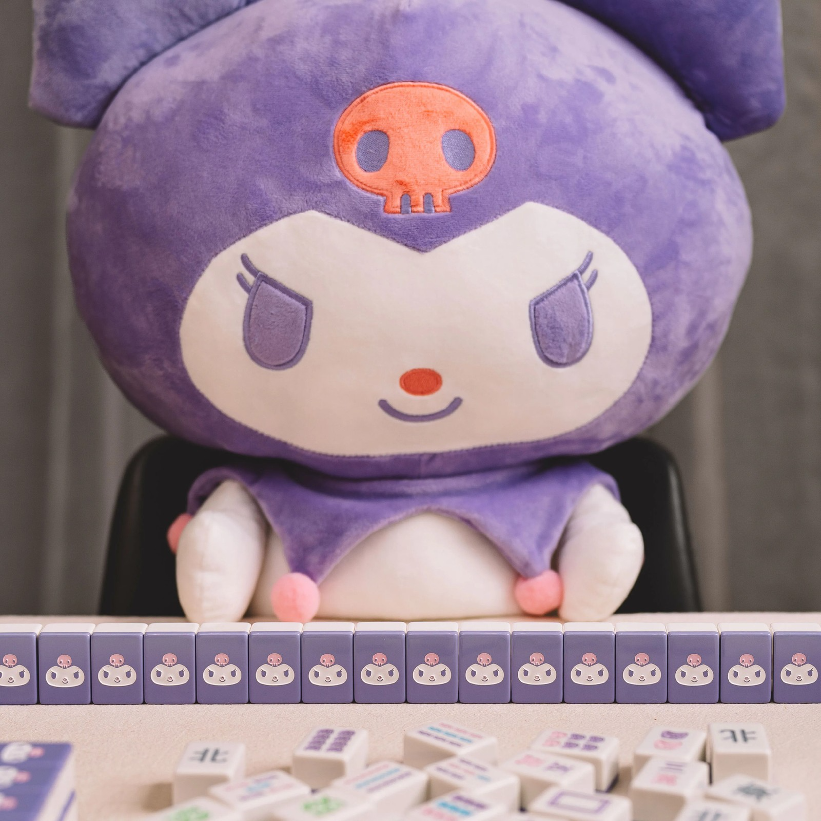 クロミ 麻雀セット 2025 Limited Edition Holiday Gift Idea 2025 Sanrio Kuromi Mahjong Set Purple – Limited