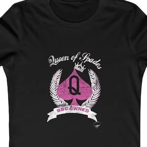 pornhint Pornhint White Wife Cuckold Wife womens tshirt, BBC, Interracial, Bedroom, Nude Beach, Shirt Womens, funny, Queen of Spades, hotwife, slutwife