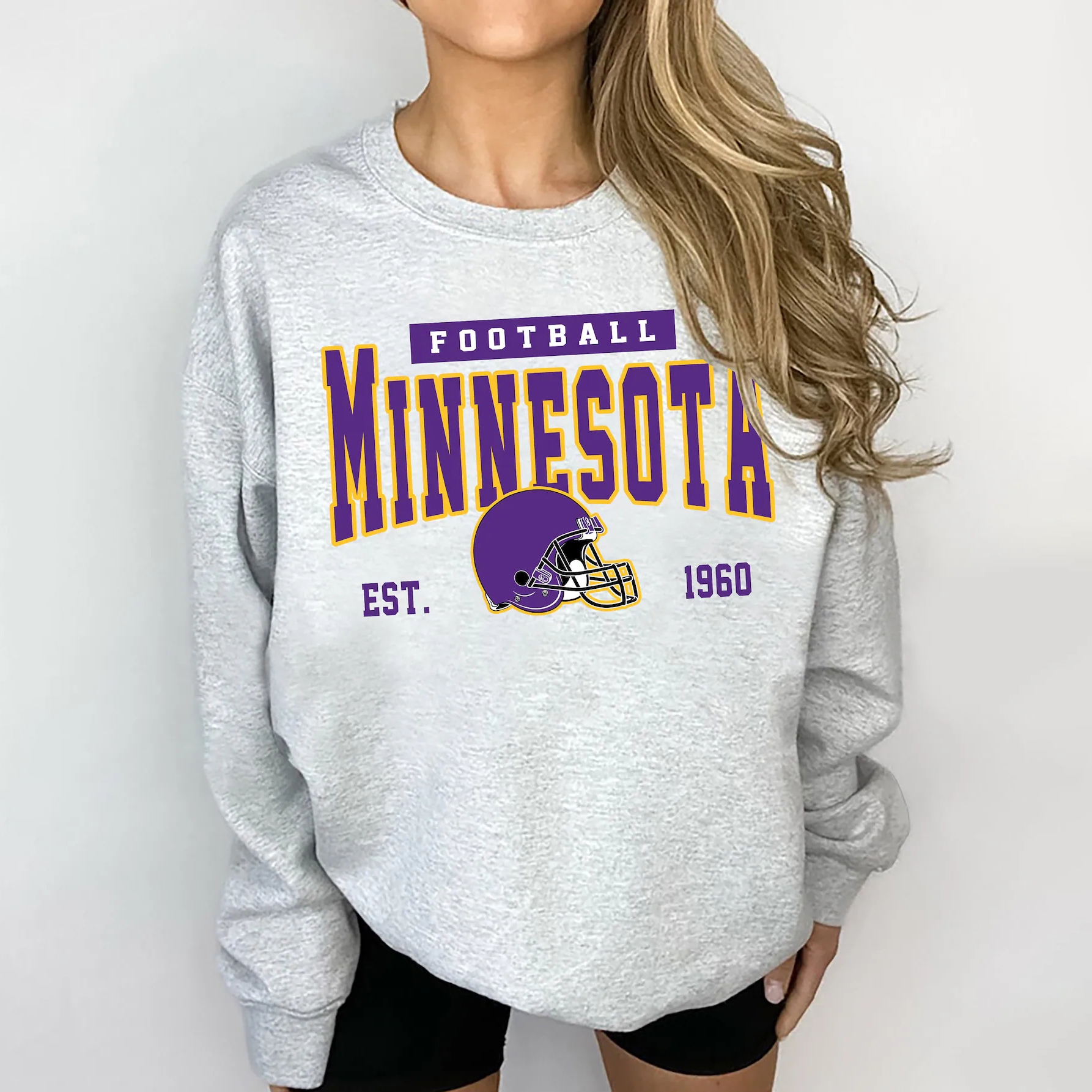 Football Crewneck Sweatshirt